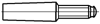 DIN 258 Штифт конический с резьбовой цапфой, ISO 8992